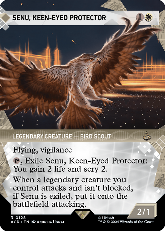 Senu, Keen-Eyed Protector (0128) (Showcase)