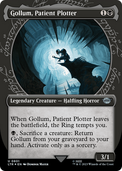 Gollum, Patient Plotter (0801) (Showcase) - Surge Foil