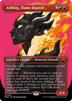 Ashling, Flame Dancer (0367) (Borderless) - Foil