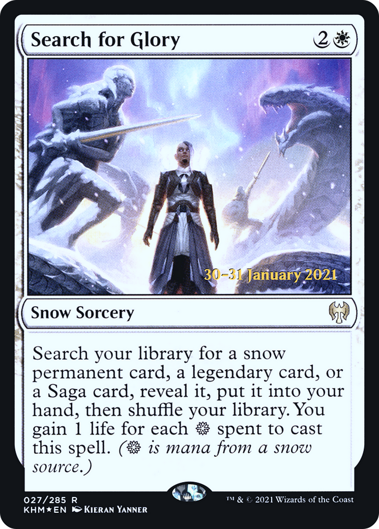 Search for Glory (027) (Prerelease) - Foil