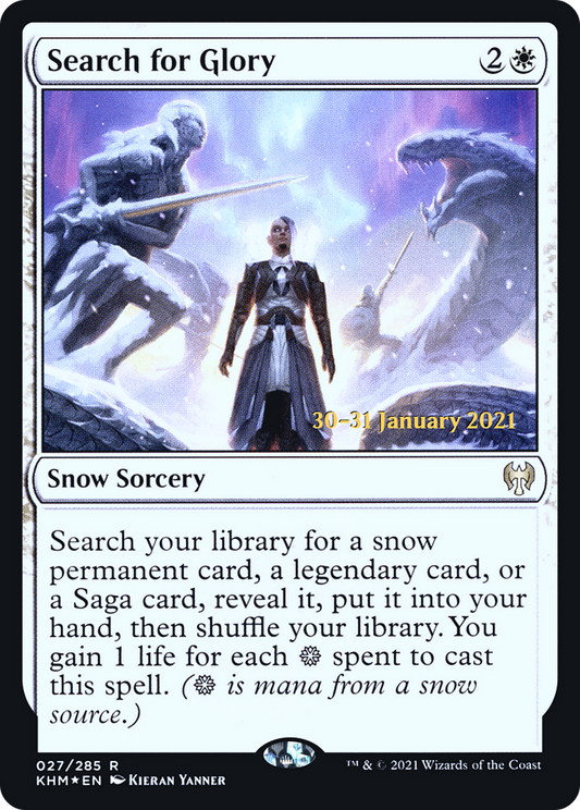 Search for Glory (027) (Prerelease) - Foil