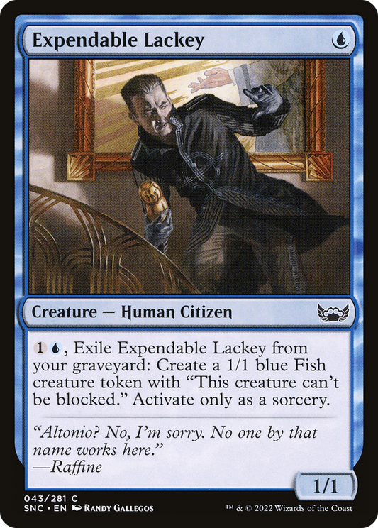 Expendable Lackey - Foil