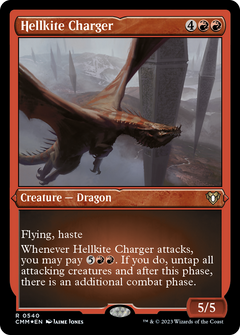 Hellkite Charger (0540) - Foil Etched