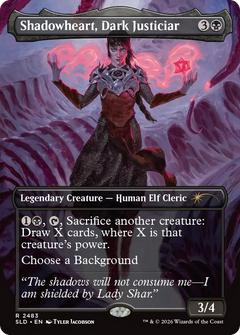 Shadowheart, Dark Justiciar (2483) (Borderless) (SLD) - Foil