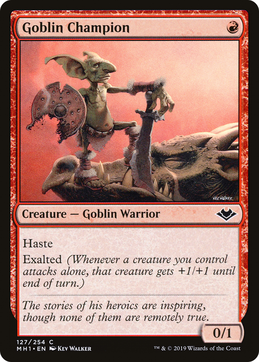 Goblin Champion - Foil
