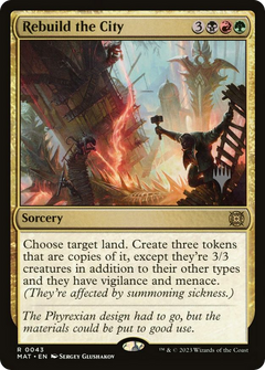 Rebuild the City (0043) (Promo Pack) - Foil