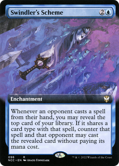 Swindler's Scheme (096) (Extended Art) - Foil