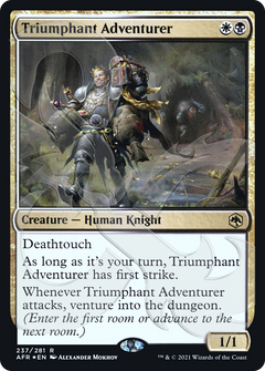 Triumphant Adventurer (237) (Ampersand) - Foil