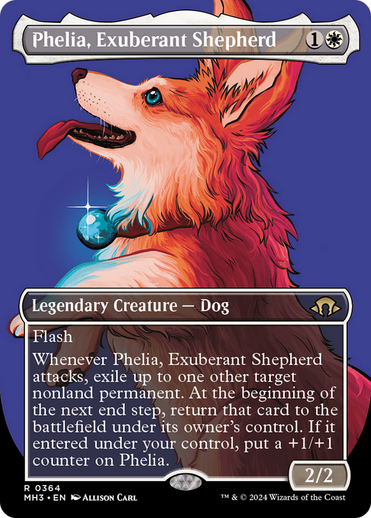 Phelia, Exuberant Shepherd (0364) (Borderless)