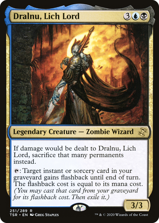Dralnu, Lich Lord - Foil