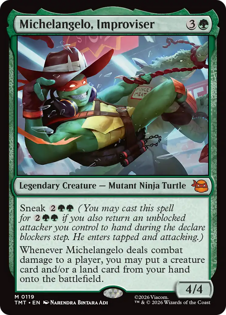 Michelangelo, Improviser (TMT) - Foil