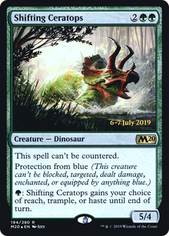Shifting Ceratops (194) (Prerelease) - Foil