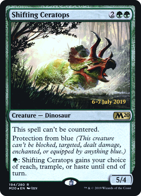Shifting Ceratops (194) (Prerelease) - Foil