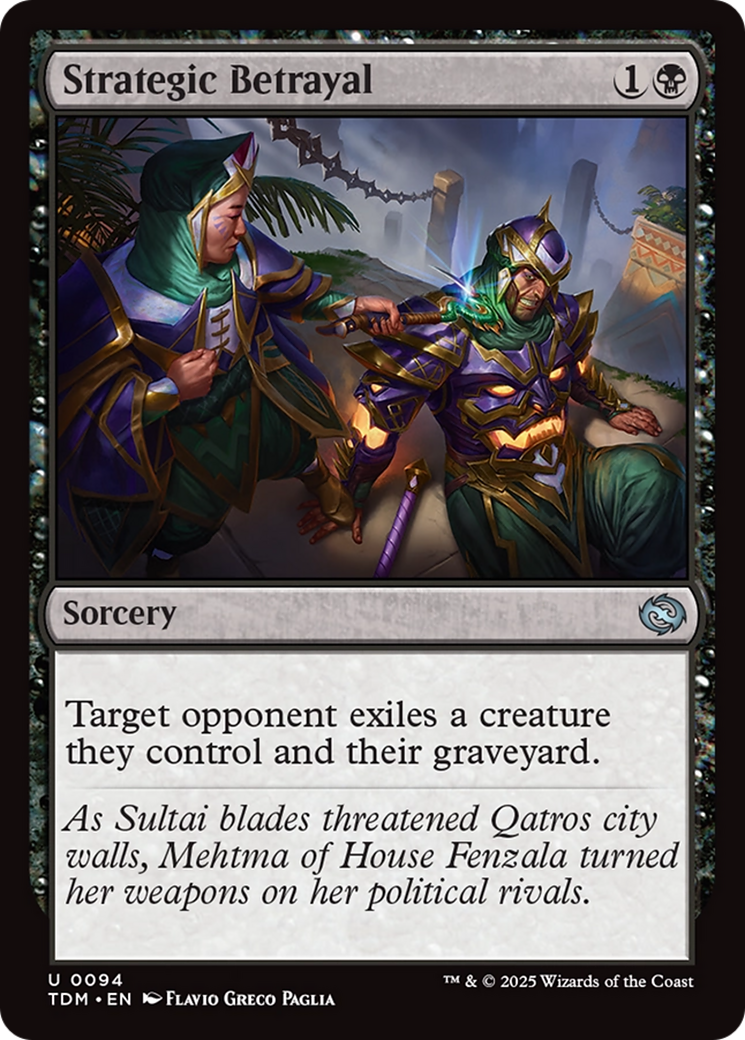 Strategic Betrayal - Foil