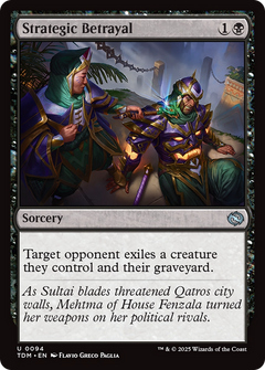 Strategic Betrayal - Foil