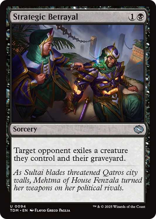 Strategic Betrayal - Foil