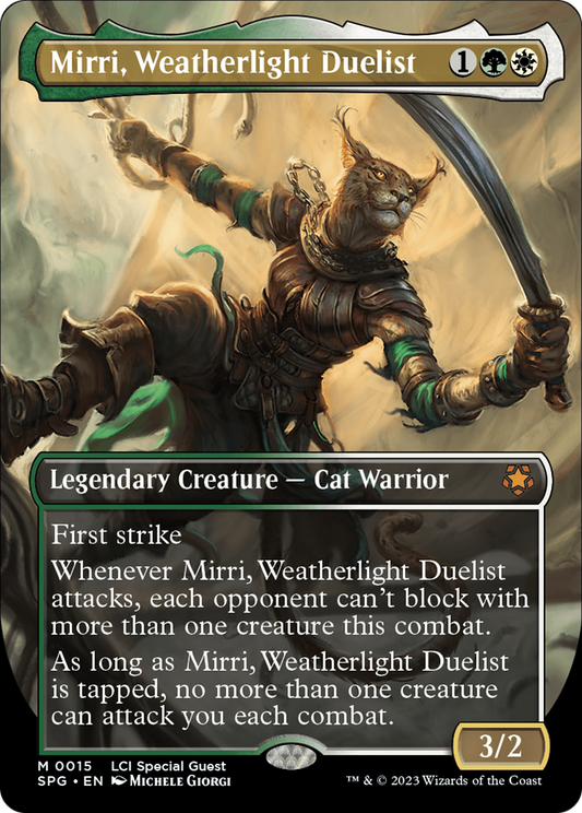 Mirri, Weatherlight Duelist (0015) (Borderless)