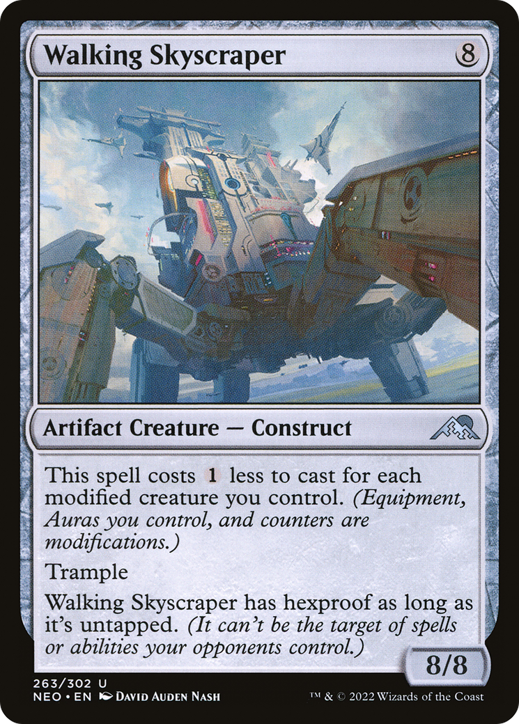 Walking Skyscraper - Foil