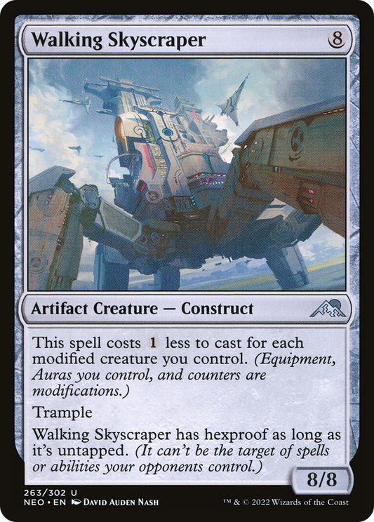 Walking Skyscraper - Foil