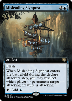 Misleading Signpost (0047) (Extended Art)