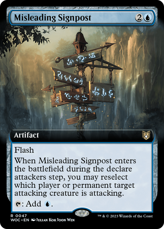 Misleading Signpost (0047) (Extended Art)