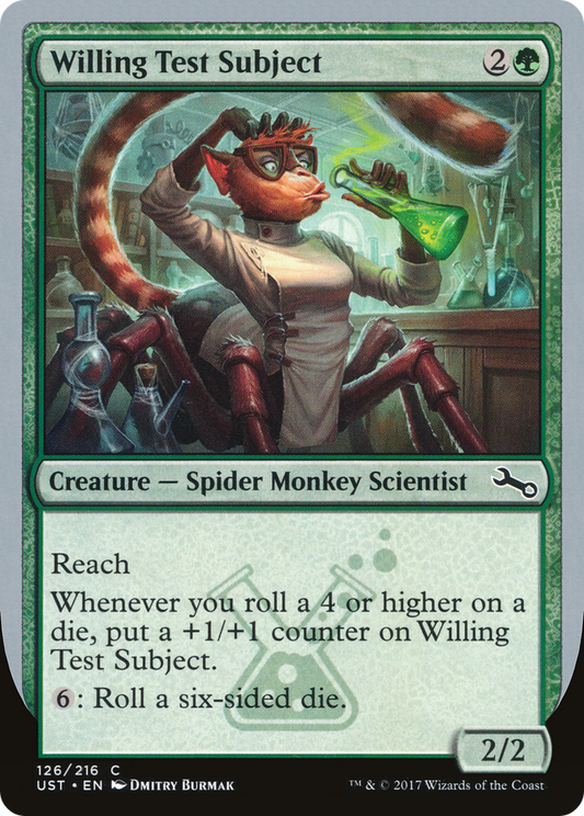 Willing Test Subject - Foil