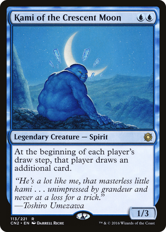 Kami of the Crescent Moon - Foil