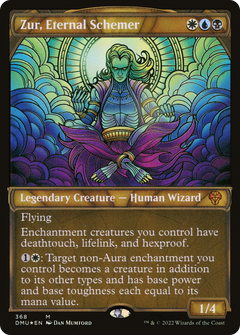 Zur, Eternal Schemer (368) (Showcase) - Textured Foil