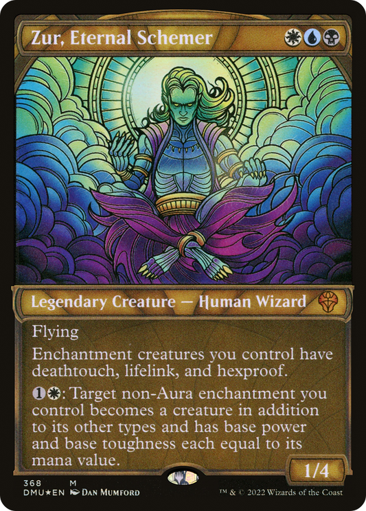 Zur, Eternal Schemer (368) (Showcase) - Textured Foil