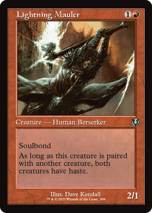 Lightning Mauler (0399) (Retro Frame) - Foil