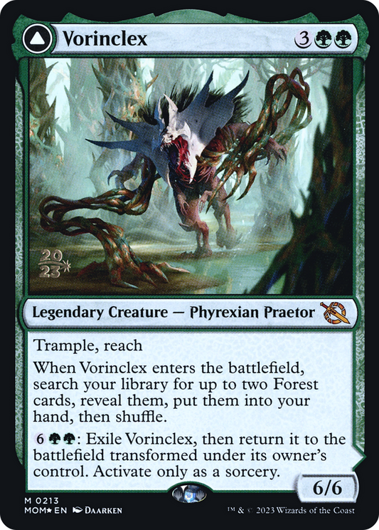 Vorinclex // The Grand Evolution (0213) (Prerelease) (PMOM) - Foil