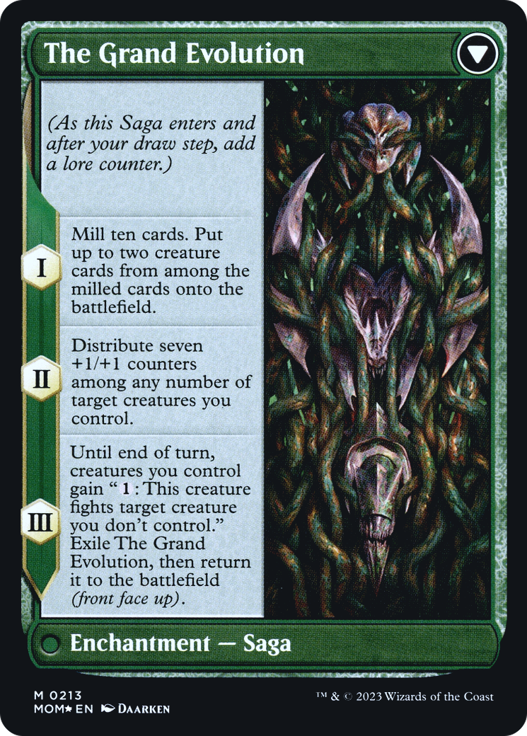 Vorinclex // The Grand Evolution (0213) (Prerelease) (PMOM) - Foil