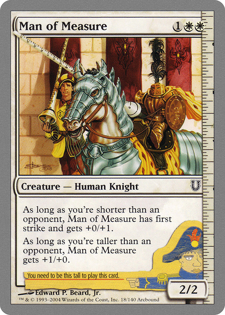 Man of Measure - Foil