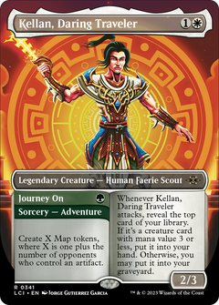 Kellan, Daring Traveler // Journey On (0341) (Borderless) - Foil