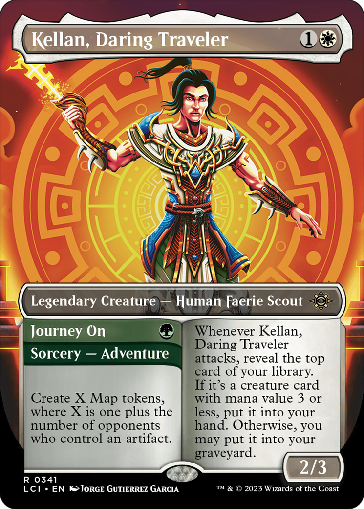 Kellan, Daring Traveler // Journey On (0341) (Borderless)