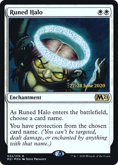 Runed Halo (032) (Prerelease) - Foil