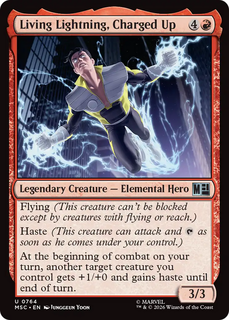 Living Lightning, Charged Up (MSC) - Foil