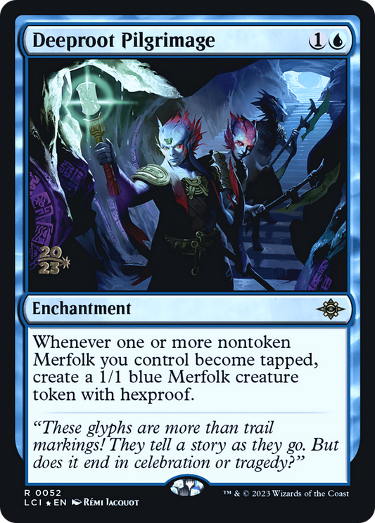 Deeproot Pilgrimage (0052) (Prerelease) - Foil