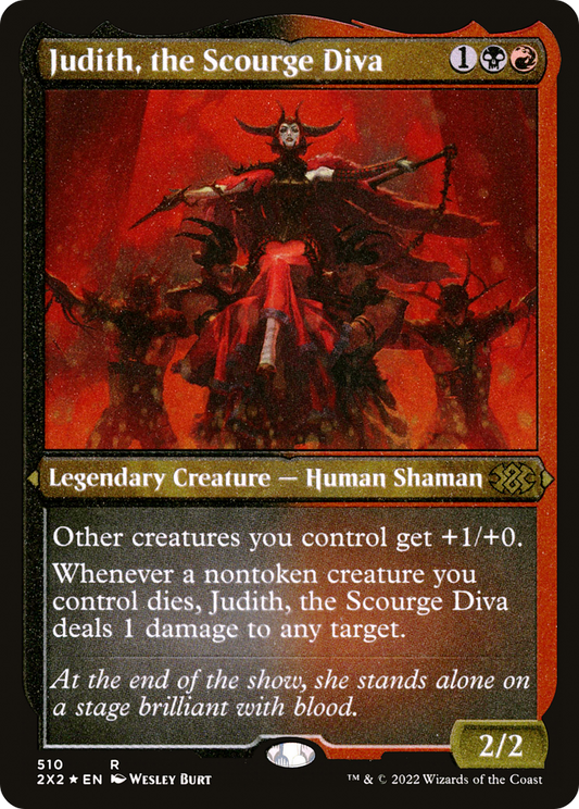 Judith, the Scourge Diva - Foil Etched