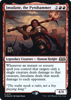 Imodane, the Pyrohammer (0137) (Prerelease) - Foil