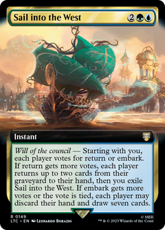 Sail into the West (0149) (Extended Art)