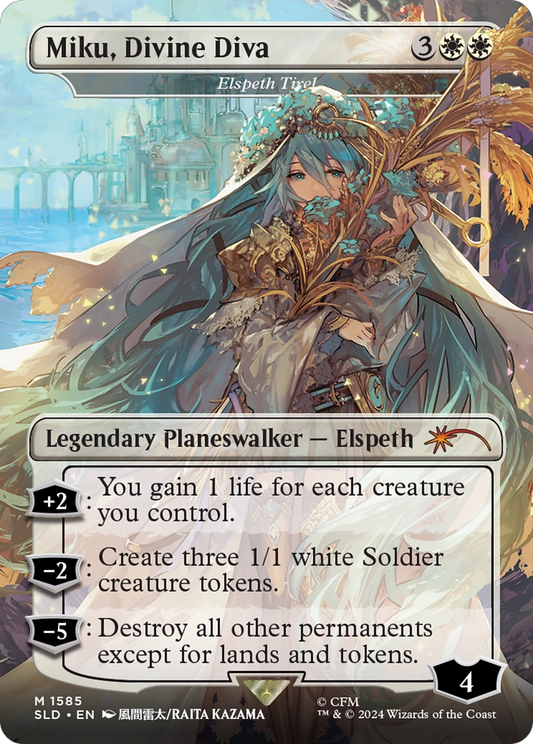 Miku, Divine Diva [Elspeth Tirel] (1585) (Borderless)