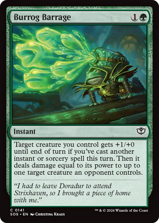 Burrog Barrage (SOS) - Foil