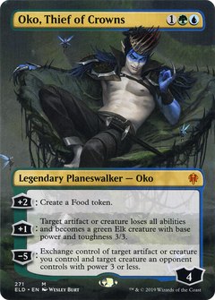 Oko, Thief of Crowns (271) (Borderless) - Foil