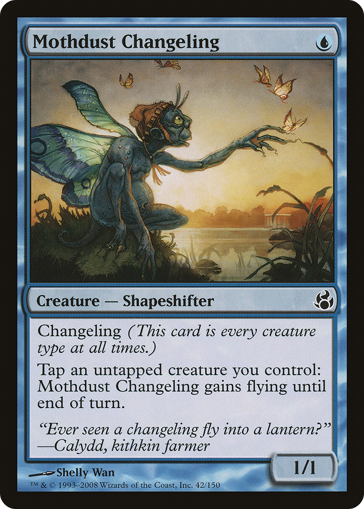 Mothdust Changeling - Foil