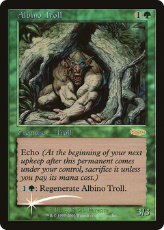 Albino Troll (002) (FNM) - Foil