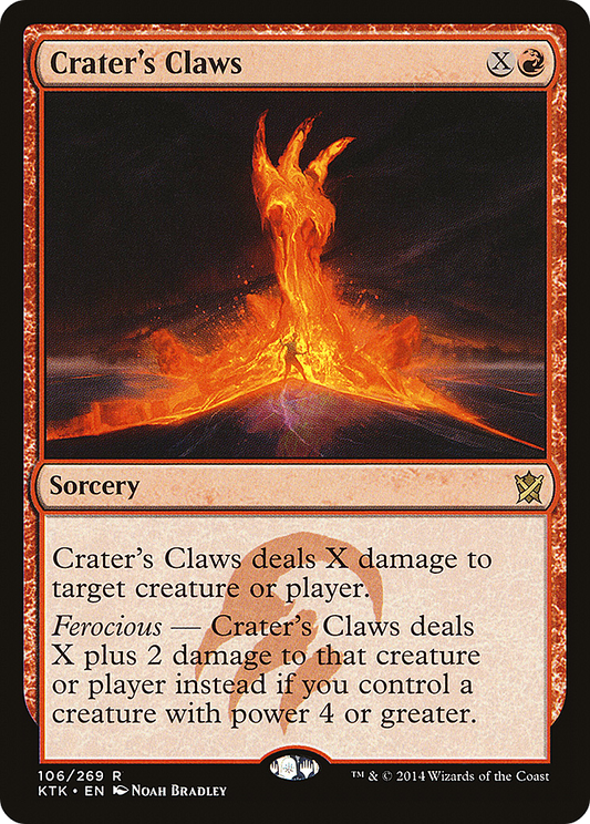 Crater's Claws - Foil