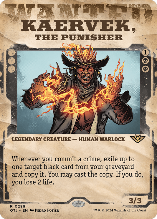 Kaervek, the Punisher (0289) (Showcase) - Foil