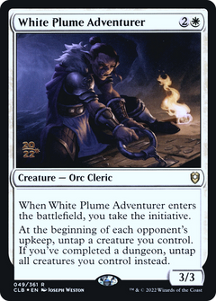 White Plume Adventurer (049) (Prerelease) - Foil