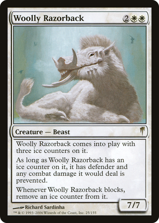 Woolly Razorback - Foil